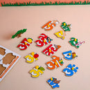 The Little boo Wooden Picture Educational Board for Kids (Hindi Vowels Puzzle)