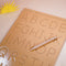 The Little boo English Alphabet A-Z Educational Wooden Puzzle Game for Kids