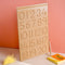 WOODEN TRACING BOARD- NUMBERS 0 TO 20