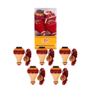 Desi Toys Wooden Spinning Tops for Kids / Lattu /Bhawra / Bambaram Pack of 5