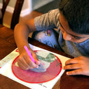 JoGenii Snowman Diamond Painting Kit with Easel – DIY Christmas Craft for Kids & Adults