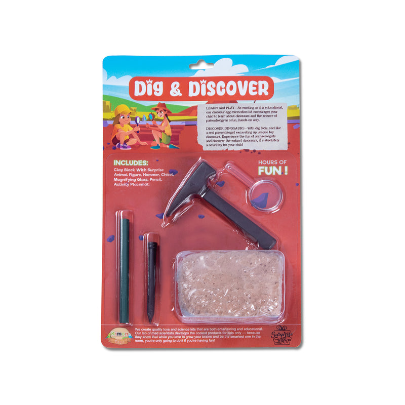 Dig & Discover - Blister-Dinosaurus