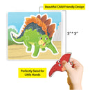 Baby’s First Puzzle Game: World of Dinosaurs - Fun & Educational Jigsaw Puzzle Set for Kid