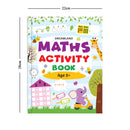 Maths Activity Books Pack- A Set of 3 Books - Activity Book for Children