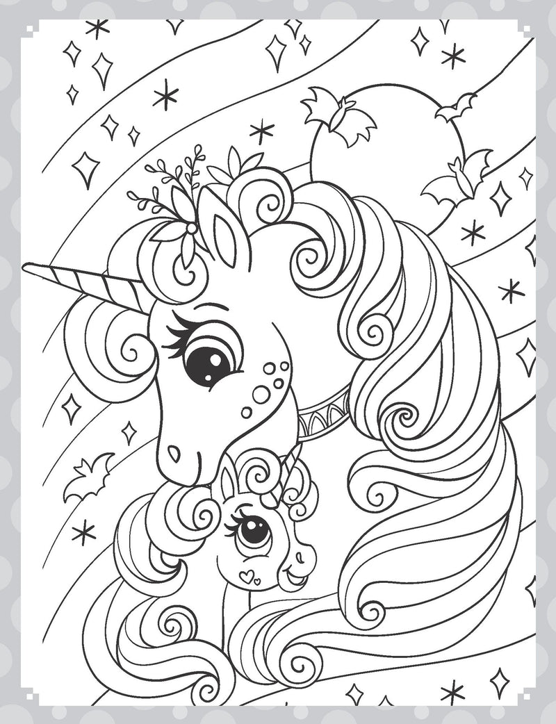 My Ultimate Unicorns Colouring Fun Book with Free Crayons