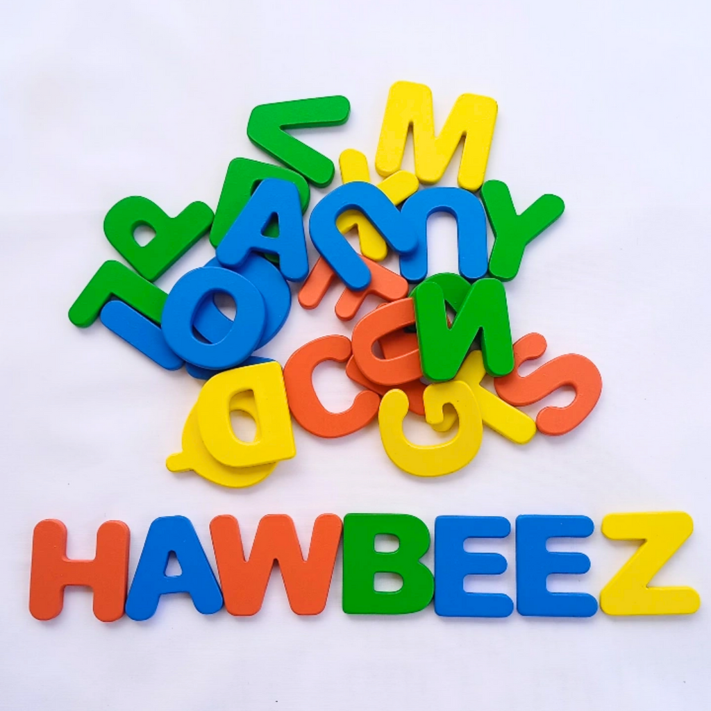 JoGenii English Alphabets Toy With Extra Vowels Hawbeez