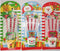 Christmas Eraser Pencil Set