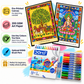 Indian Art Yatra – 28 Rajya, 28 Rang | Indian Art Coloring Kit | Creative Gift for Kids & Adults