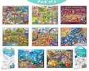 GIANT AT THE MALL, GIANT PRINCESS CASTLE, GIANT CIRCUS, GIANT DINOSAUR, GIANT AMUSEMENT PARK, GIANT SPACE, GIANT UNDER THE OCEAN   and GIANT DRAGON   | Combo of 8 s I most loved products by kids