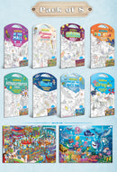 GIANT AT THE MALL, GIANT PRINCESS CASTLE, GIANT CIRCUS, GIANT DINOSAUR, GIANT AMUSEMENT PARK, GIANT SPACE, GIANT UNDER THE OCEAN   and GIANT DRAGON   | Combo of 8 s I most loved products by kids