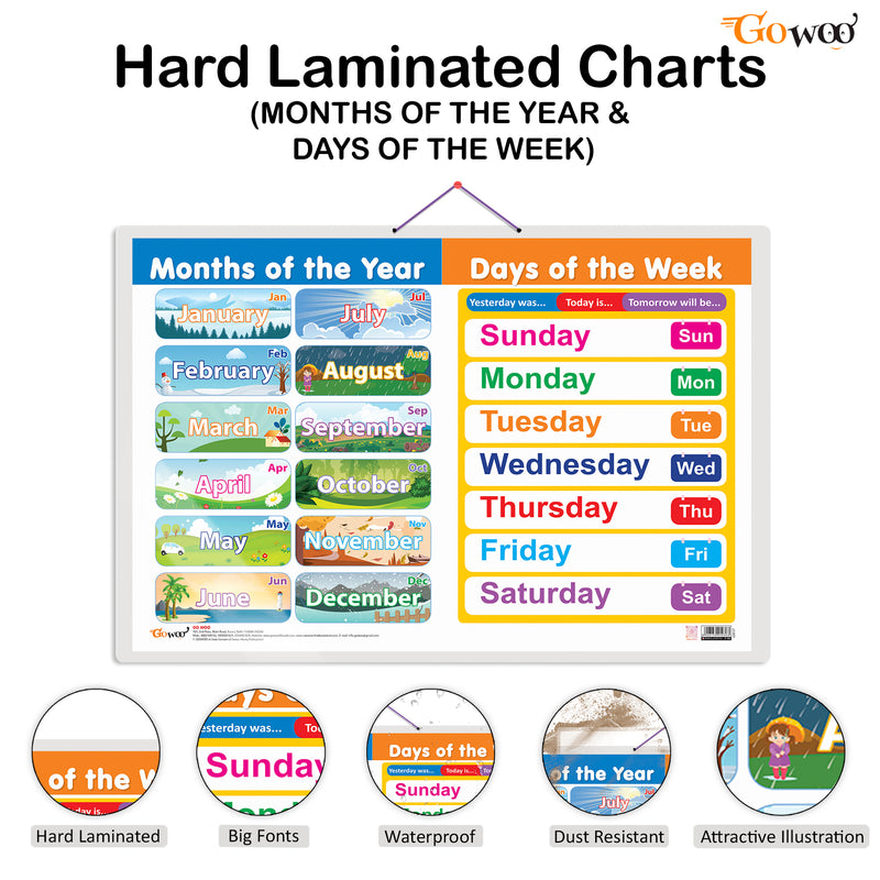 GOWOO - MONTHS OF THE YEAR AND DAYS OF THE WEEK