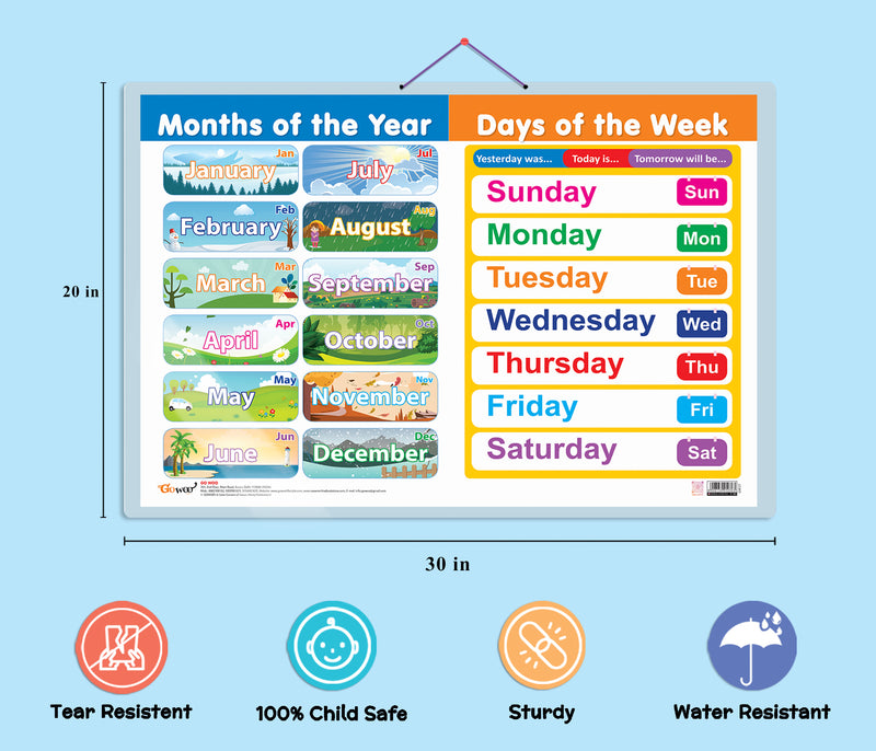 GOWOO - MONTHS OF THE YEAR AND DAYS OF THE WEEK