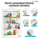 Set of 3 NURSERY RHYMES, PREPOSITIONS and PHONICS - 1 Early Learning Educational Charts for Kids | 20"X30" inch |Non-Tearable and Waterproof | Double Sided Laminated | Perfect for Homeschooling, Kindergarten and Nursery Students