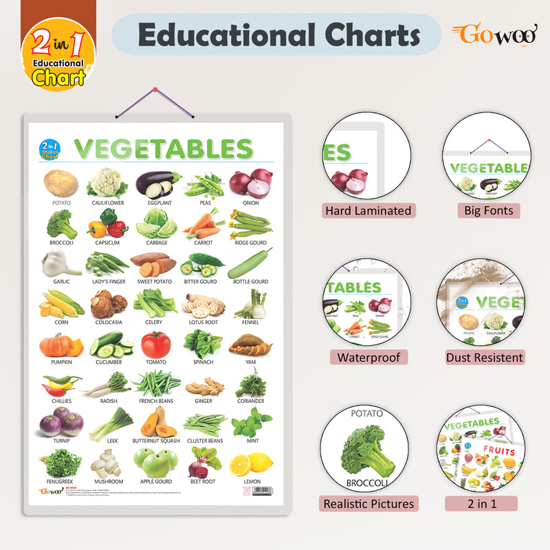 GOWOO - 2 IN 1 FRUITS AND VEGETABLES