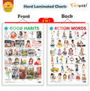 GOWOO - 2 IN 1 GOOD HABITS AND ACTION WORDS