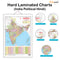 Set of 3 | 2 IN 1 CHATTISGARH POLITICAL AND PHYSICAL IN HINDI, 2 IN 1 INDIA POLITICAL AND PHYSICAL MAP IN ENGLISH and 2 IN 1 INDIA POLITICAL AND PHYSICAL MAP IN HINDI Educational Charts