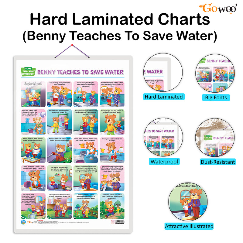 Set of 4 |  2 IN 1 BENNY IS ANGRY AND BENNY IS JEALOUS, 2 IN 1 BENNY IS BORED AND BENNY IS LONELY, 2 IN 1 BENNY IS SAD AND BENNY IS SHY and 2 IN 1 BENNY LEARNS TO RECYCLE AND BENNY TEACHES TO SAVE WATER