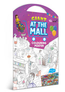 GOWOO - GIANT AT THE MALL COLOURING POSTER