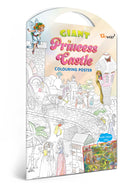 GOWOO - GIANT PRINCESS CASTLE COLOURING POSTER