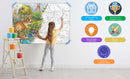 GIANT DINOSAUR COLOURING POSTER, GIANT AMUSEMENT PARK COLOURING POSTER and GIANT UNDER THE OCEAN COLOURING POSTER | Set of 3 Posters I Giant Coloring Posters Premium Collection