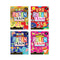 Brain Train Activity Books Pack- A Set of 4 Books - With Colouring Pages, Mazes, Puzzles and Word searches Activities