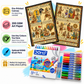Hanuman Chalisa Art Kit – 5 Illustrated Devotional Coloring Sheets