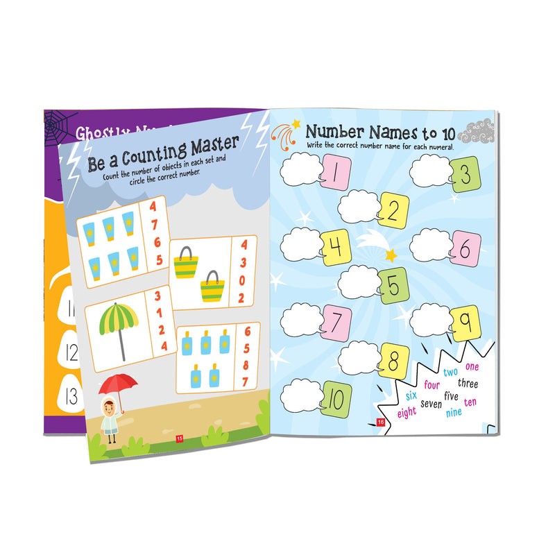 Maths Activity Book Age 4+