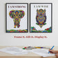 JoGenii Mandala Affirmations Poster Coloring Kit – Animal Theme