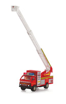 Fire Brigade Maintenance Free Pullback Spring Action Race Toy Gift for Boys 3+ Years. Strong ABS Plastic, NO Sharp Edges, BIS Certified.