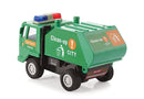 Clean Up City Truck Maintenance Free Pullback Spring Action Race Toy Gift for Boys 5+ Years. Strong ABS Plastic, NO Sharp Edges, BIS Certified.