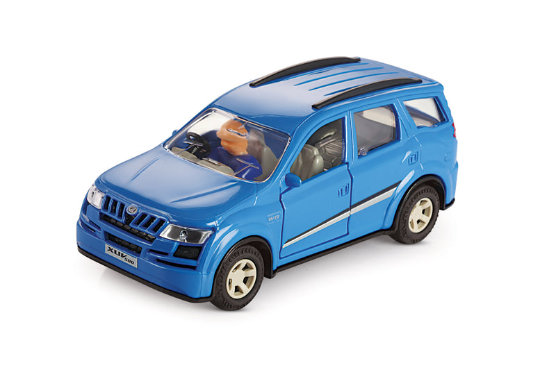 XUV 500 Car Maintenance Free Pullback Spring Action Race Toy Gift for Boys 3+ Years. Strong ABS Plastic, NO Sharp Edges, BIS Certified.