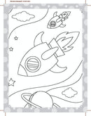 My Ultimate Space Colouring Fun Book with Free Crayons