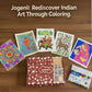 Sacred Mandala Poster Coloring Kit | 5 High-Quality Art Sheets | Indian Peaceful Activity for Mindfulness, Gifting, Kids, Adults, Teen, Women