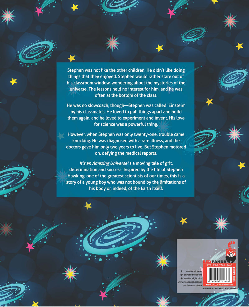 It's An Amazing Universe: A Story Inspired By Stephen Hawking (Little Leaders Series)