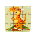JoGenii 9 pc Dinosaur Jigsaw Puzzle (Set of 3)