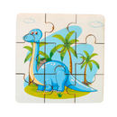JoGenii 9 pc Dinosaur Jigsaw Puzzle (Set of 3)