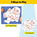 Little Berry Baby’s First Jigsaw Puzzle Set of 2 for Kids: People At Work and Modes of Transport - 15 Puzzle Pieces Each