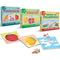Little Berry Baby’s First Jigsaw Puzzle Set of 3 for Kids: Fruits, Vegetables & Modes of Transport - 15 Puzzle Pieces Each