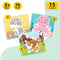 Little Berry Baby’s First Jigsaw Puzzle Set of 5 for Kids - Fun & Educational Puzzles - 15 Puzzle Pieces Each