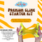 Link With Science Premium Slime Starter kit | DIY Homemade Slime Making KIT | Putty Toy Kit for Girls Boys Kids | Perfect for making Basic Slime, Crunchy or Polka Dot Slime and Butter Clay Slime. (Clear)