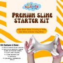 Link With Science Premium Slime Starter kit | DIY Homemade Slime Making KIT | Putty Toy Kit for Girls Boys Kids | Perfect for making Basic Slime, Crunchy or Polka Dot Slime and Butter Clay Slime. (White)