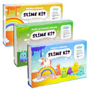 Link With Science 116 Pieces Ultimate Slime Making Kit ( Fluffy and Crunchy, Unicorn, Rainbow Slime Kit - Make 75+ Slime)- Combo pack of 3