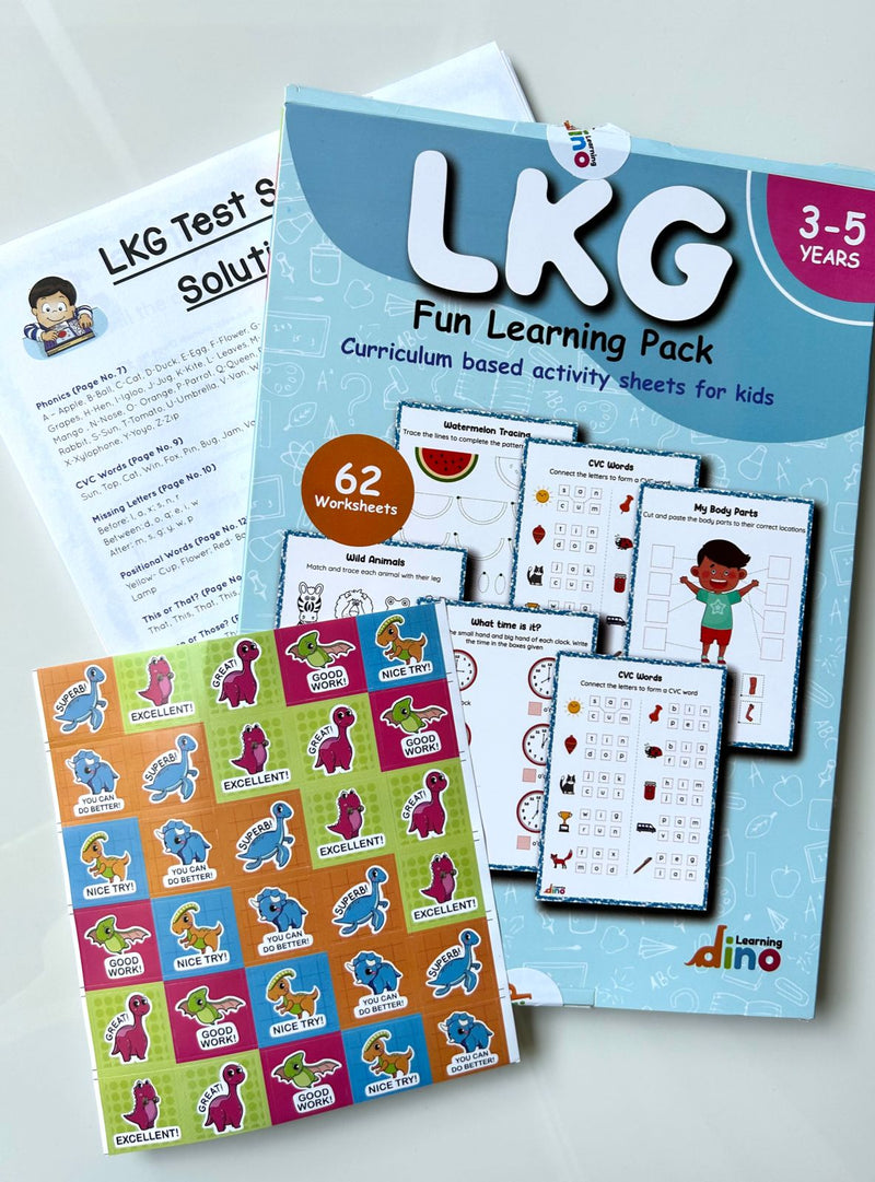 Learning Dino LKG Fun Learning Pack