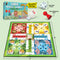 Little Berry 3-in-1 Jungle Ludo, Snakes Ladders and Classic Chess Board Game Combo Set - Family Fun & Strategy Games