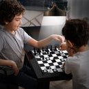 Little Berry 3-in-1 Jungle Ludo, Snakes Ladders and Classic Chess Board Game Combo Set - Family Fun & Strategy Games