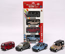 Maruti Car Gift Set Pull Back 4 Piece Die Cast Car Play Set Best Gifts Toys for Kids ( Colours may vary)