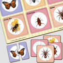 Mini Leaves 2 Piece Puzzle Insects Jigsaw Puzzle - Set of 6
