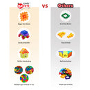 Little Berry 3-in-1 Building Blocks (Pack 1) for Kids - Education & Learning Blocks (125+ pcs)