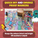 Pepplay doodle placemats - Superheroes & monsters