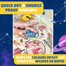 Pepplay doodle placemats- space series